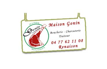 Maison Gonin, artisan boucher - Renaison