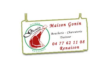 Maison Gonin, artisan boucher - Renaison