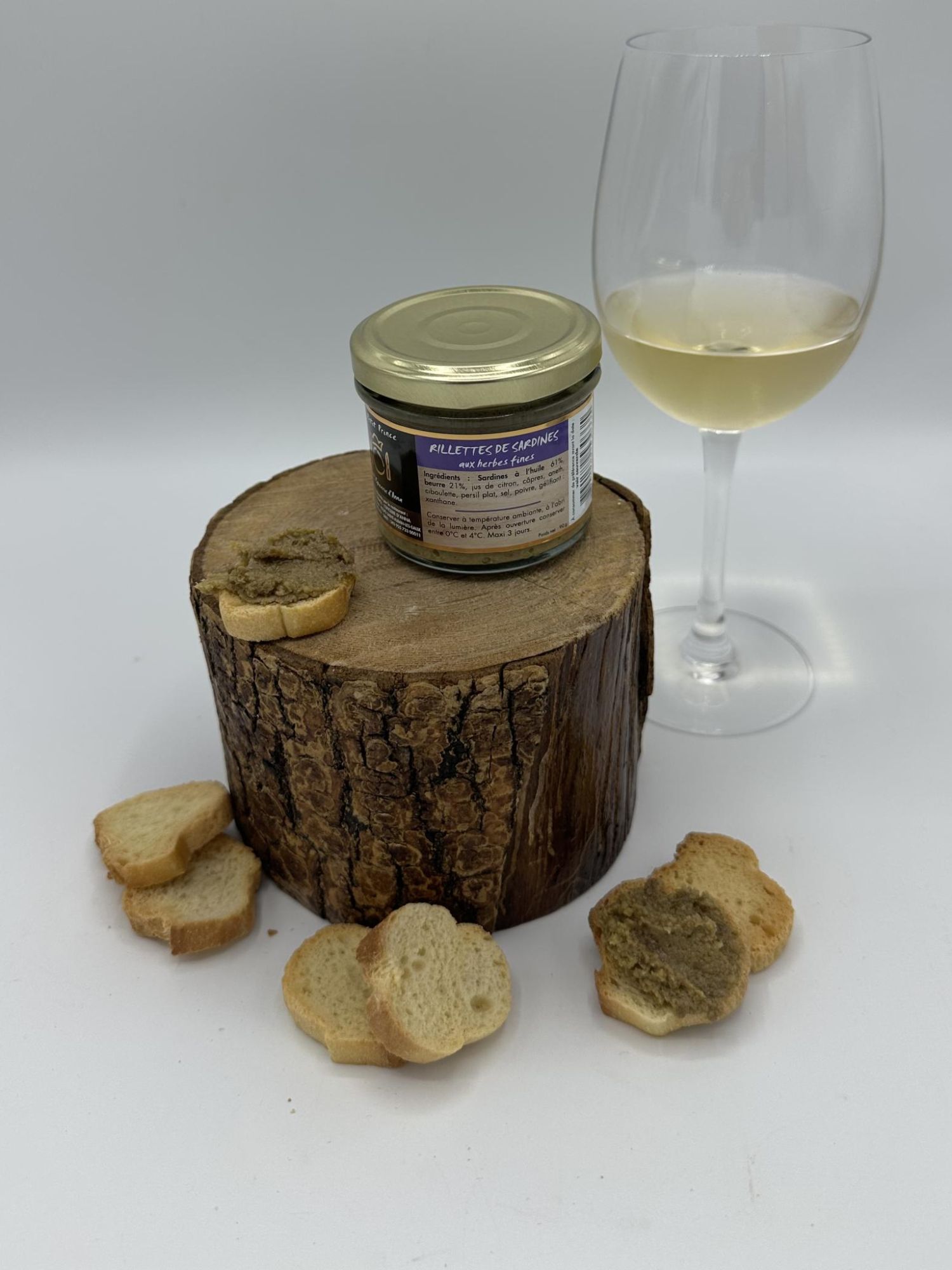 RILLETTES DE SARDINES AUX HERBES FINES