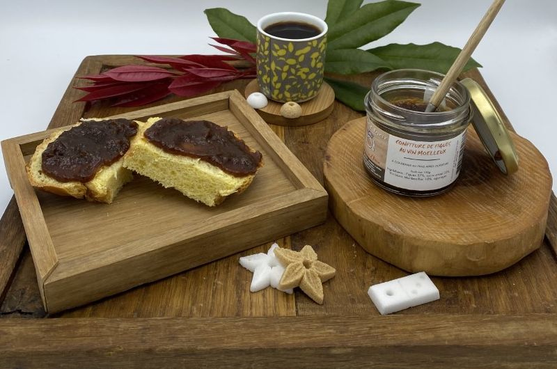 CONFITURE DE FIGUES AU VIN MOELLEUX 100g