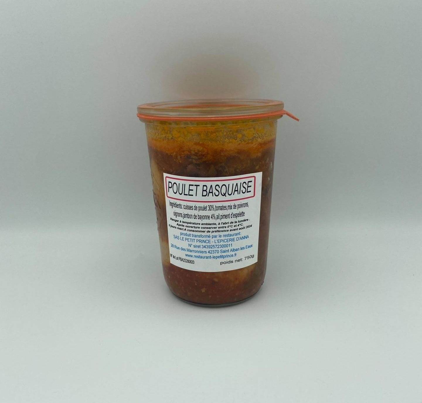 POULET BASQUAISE