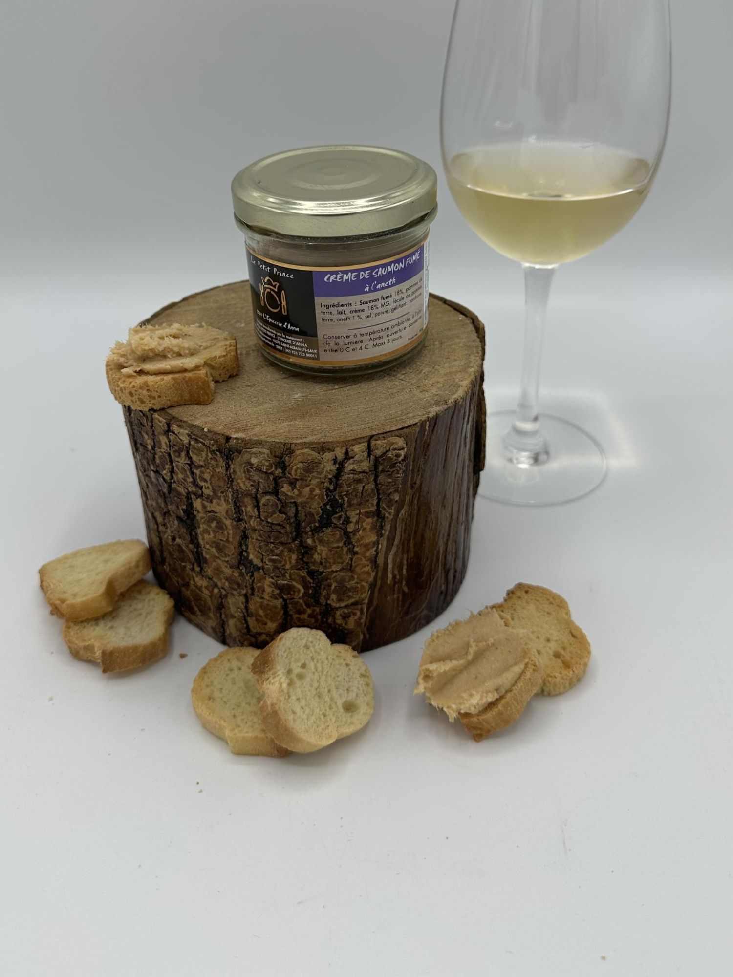CREME DE SAUMON FUME A L'ANETH