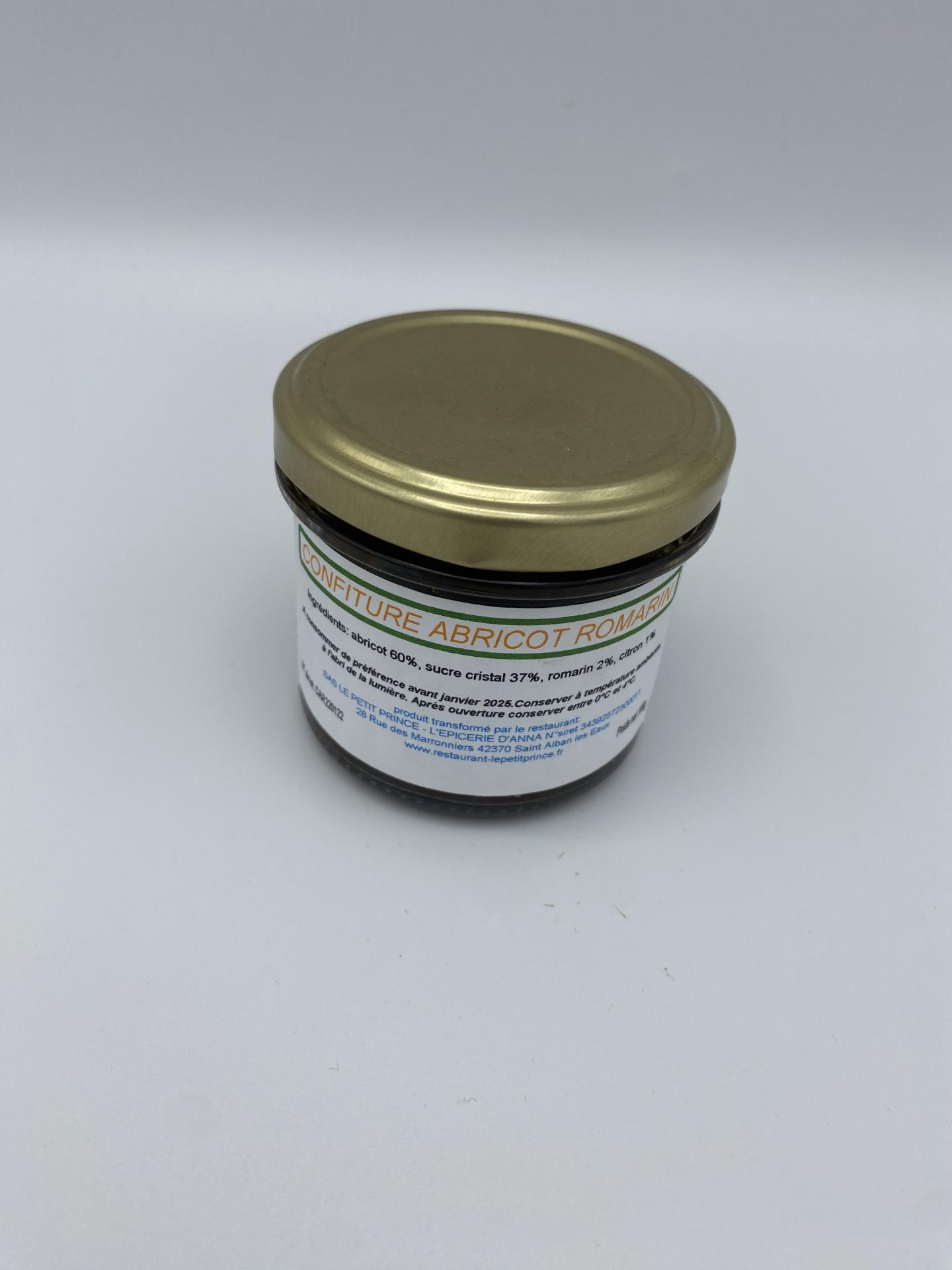 CONFITURE ABRICOT ROMARIN 100g