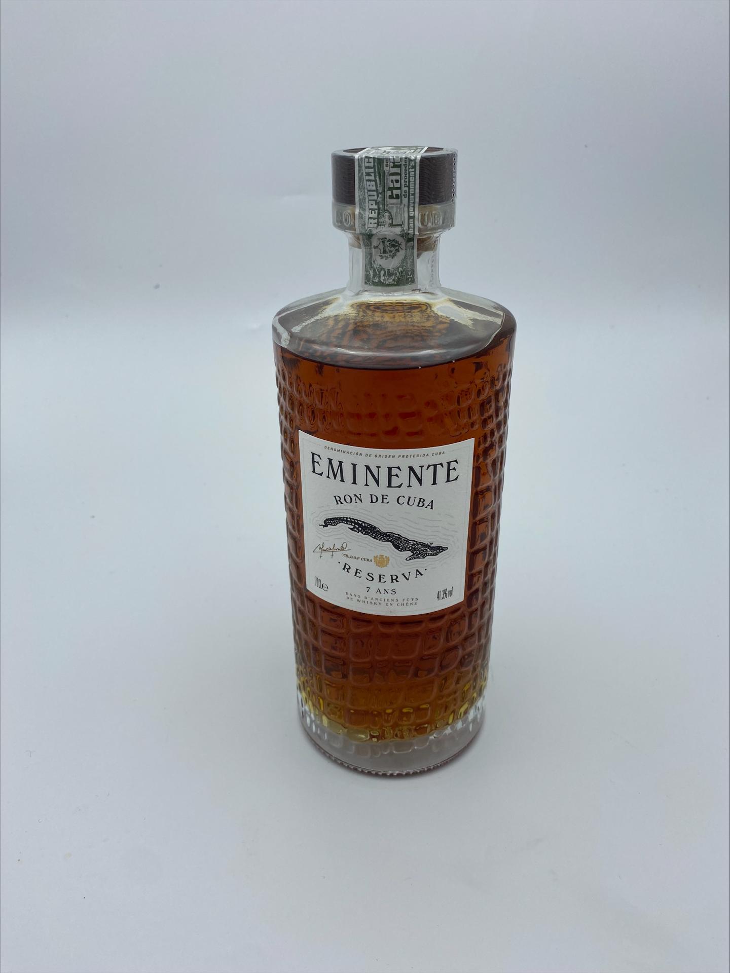 Rhum Eminente réserve 7 ans 41,3%