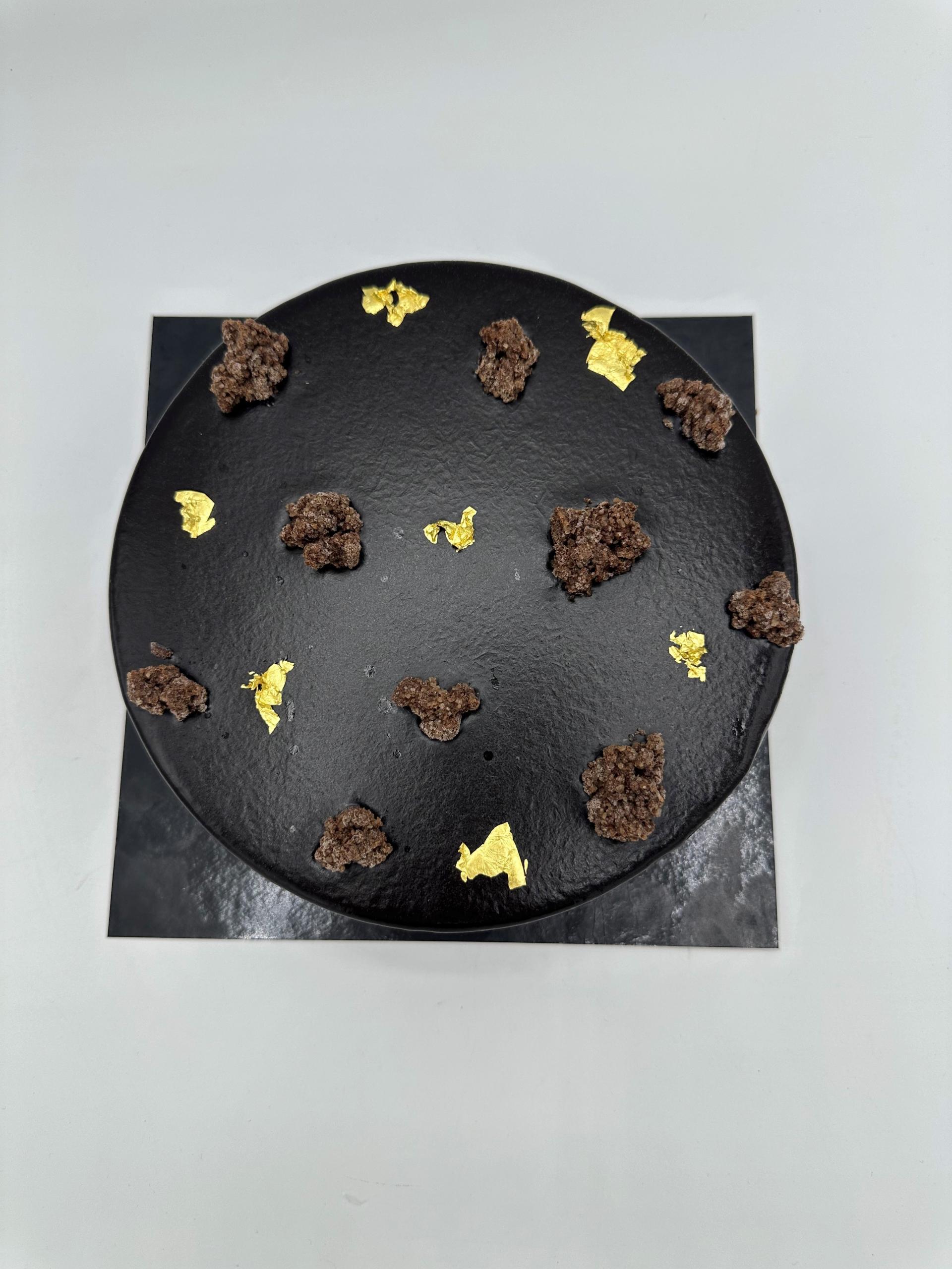 Entremet chocolat vanille 6/8 pers